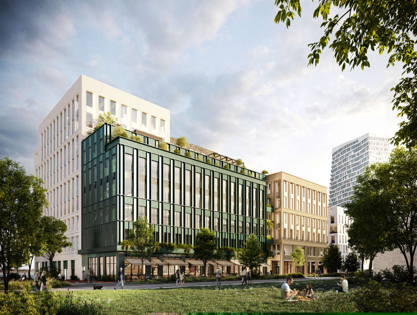 Trygg-Hansa leases 12,000 m² in Wihlborgs’ office building Kvartetten in Hyllie